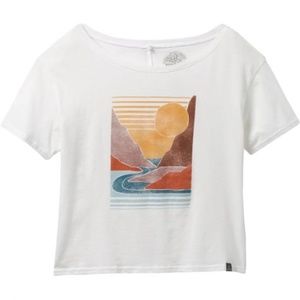 prAna organic cotton graphic tee S